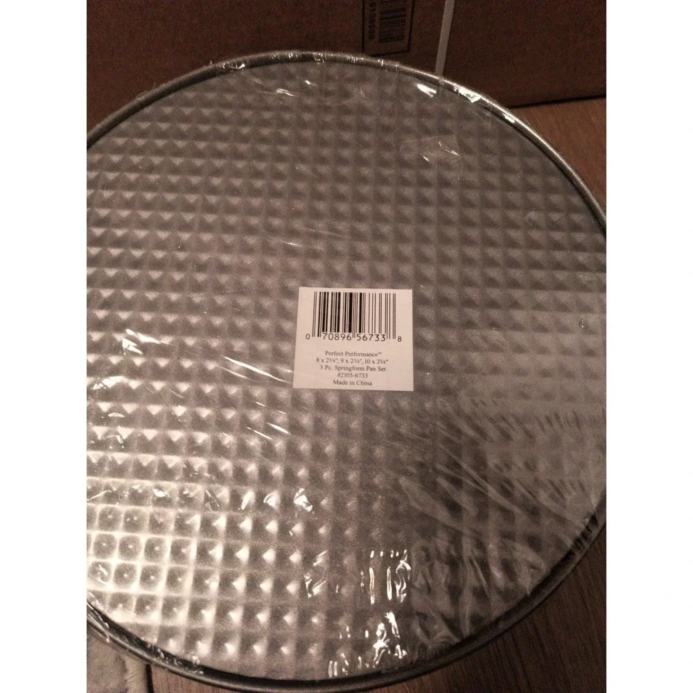 Wilton Perfect Performance 3 Piece Springform Pan Set NEW Non-Stick Bakeware